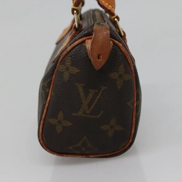 LOUIS VUITTON Monogram Mini Speedy Hand Bag M41534 LV Auth 130926 - Picture 4 of 16